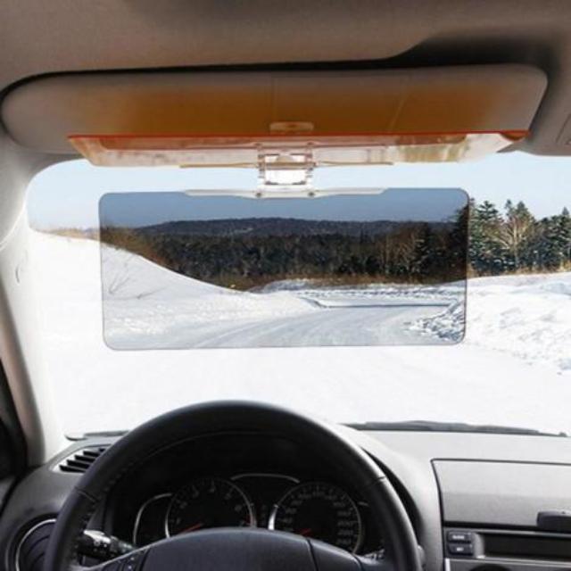 Gadgets d'Eve FILTERUV™ : Visières Anti-Reflets de Jour et de Nuit Pour Voiture